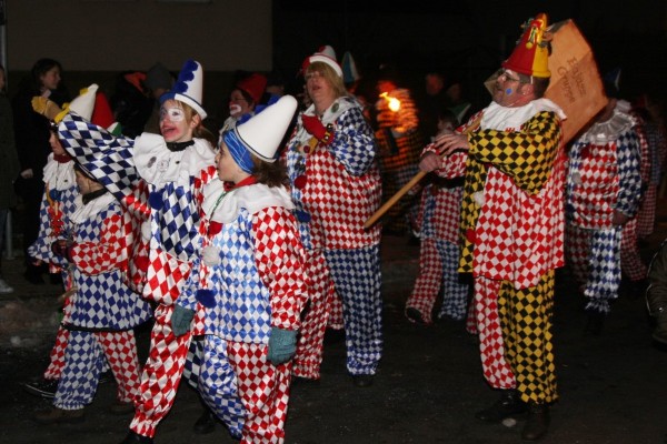 Bajazze beim Nachtumzug